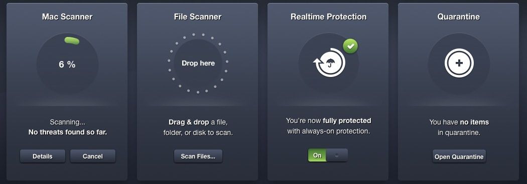 Scan antivirus